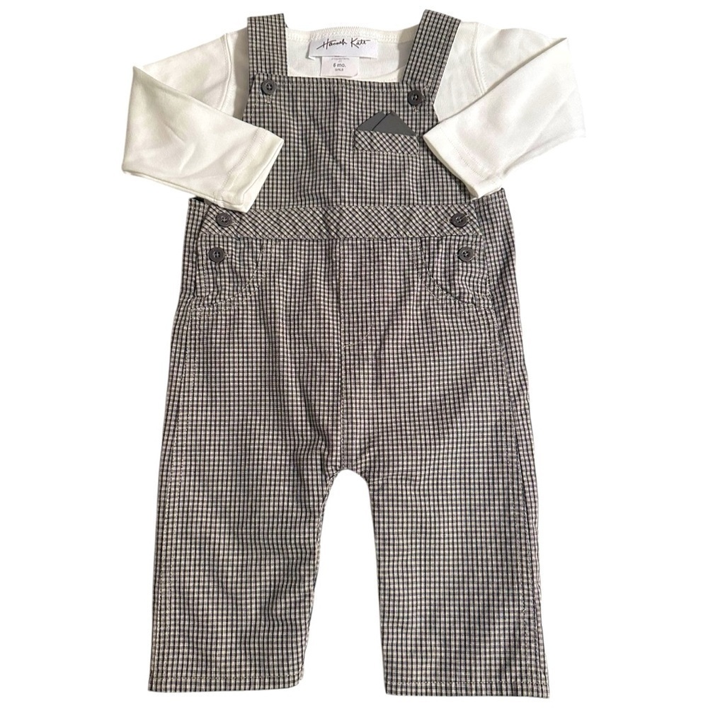 FAO Schwartz / Hanna Kate Long Sleeve Romper Set 6 Months